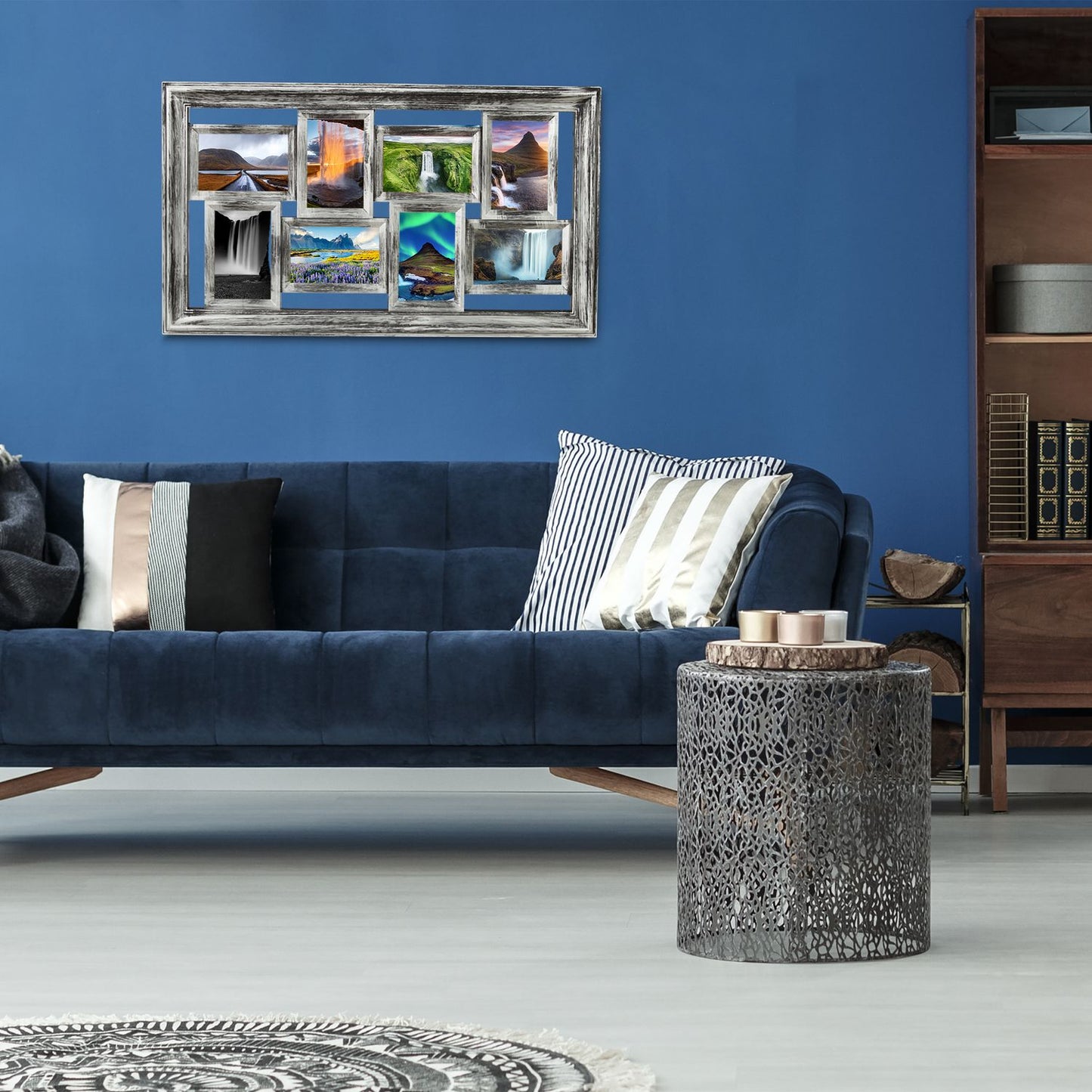 Picture Frame Vintage 8 Pictures