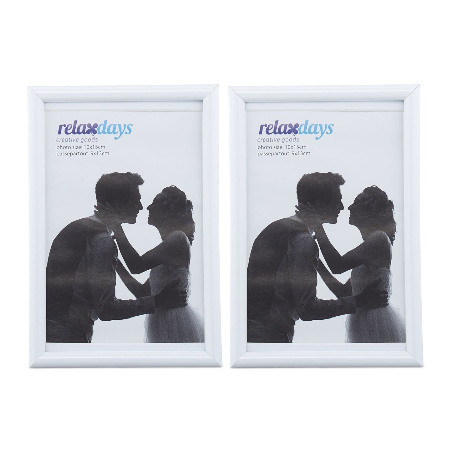 Picture frame - 2 pcs 10 x 15 cm