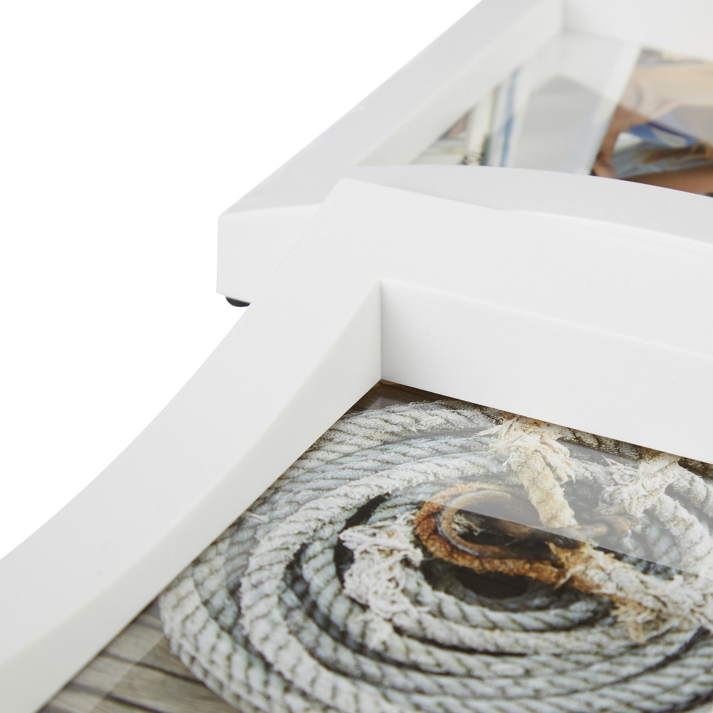 Picture frame for multiple photos