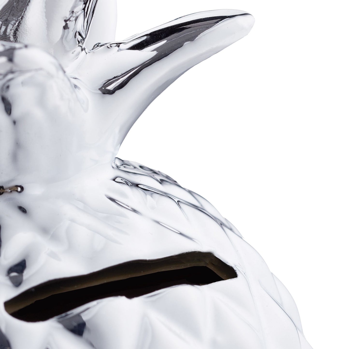 Piggy bank Pineapple in silver