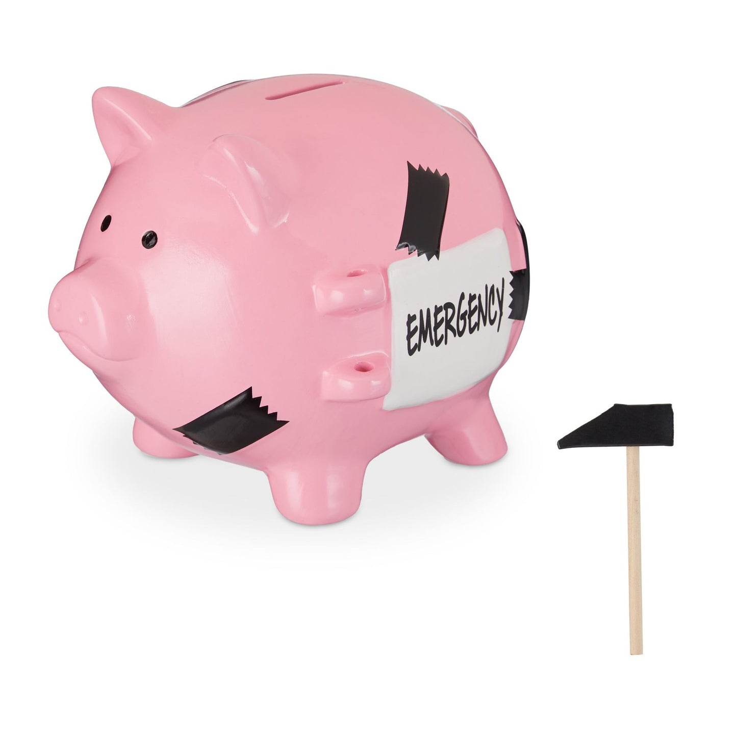 Piggy bank emergency