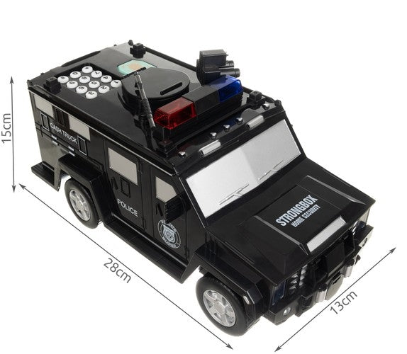 Piggy bank - police car safe
