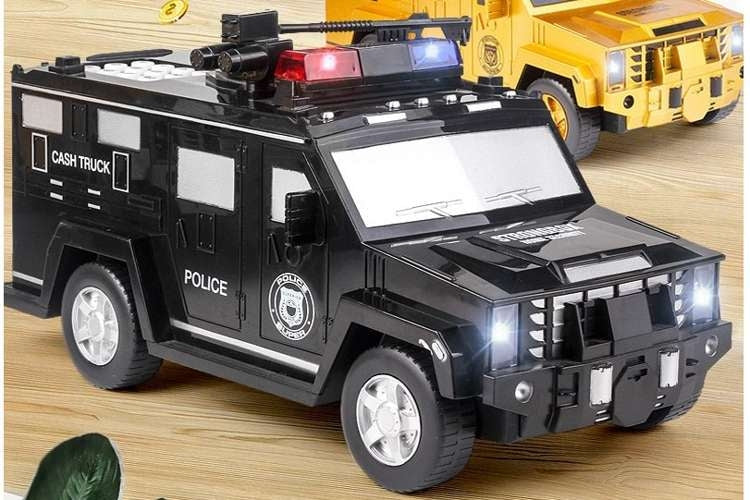 Piggy bank - police car safe