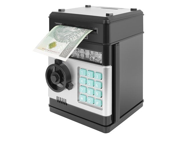 Piggy bank - safe / electronic ATM