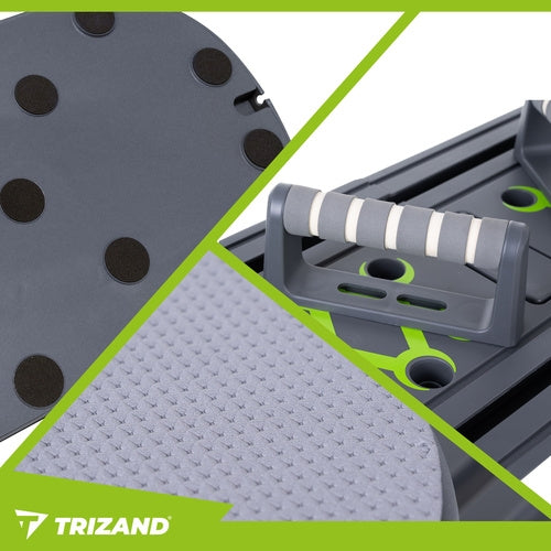 Pilates Board with Handles, 97x35 cm, Home Fitness