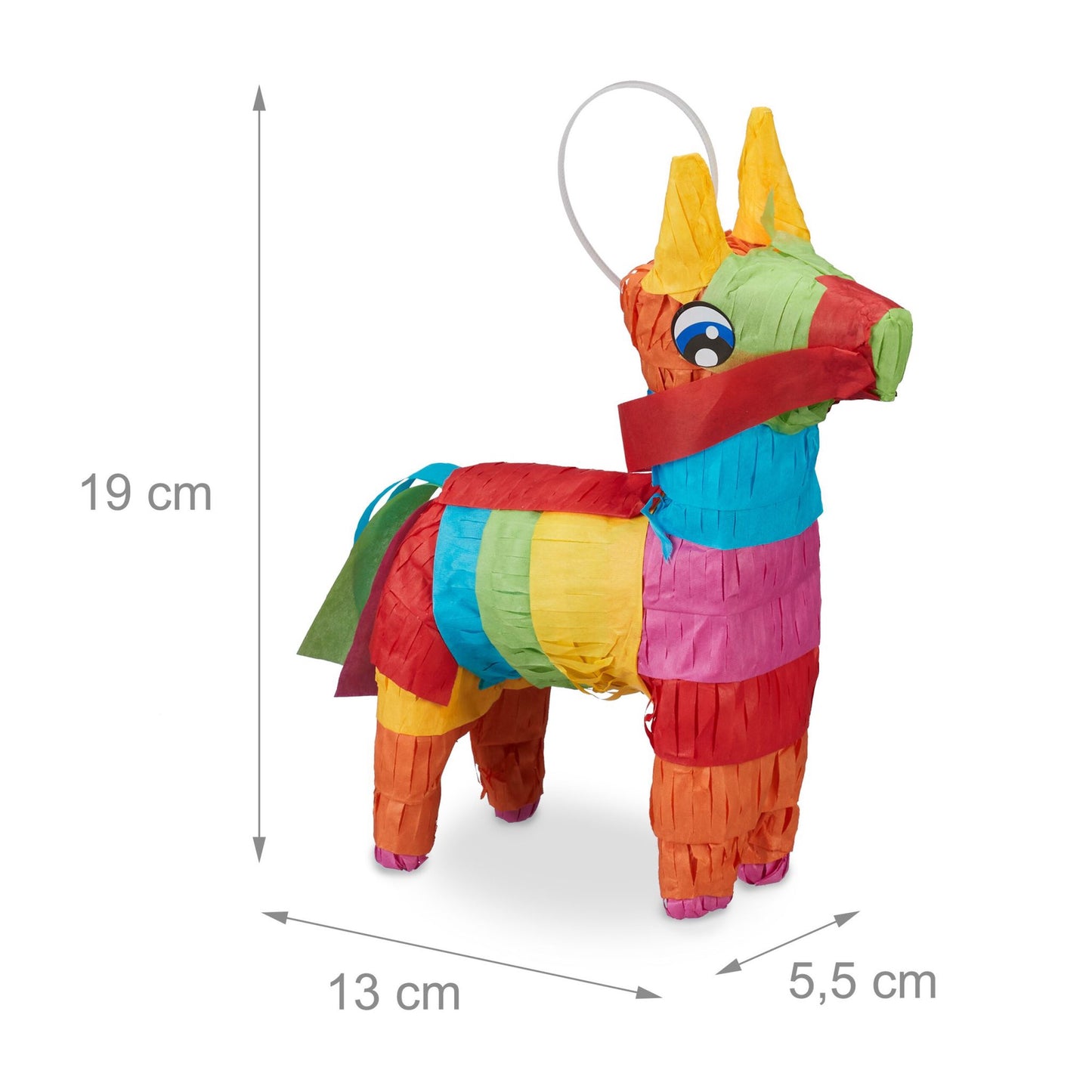 Pinata donkey colorful