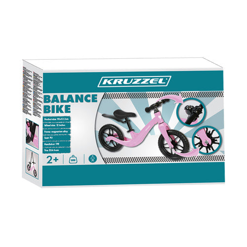 Pink Balance Bike for Kids, Lightweight and Durable