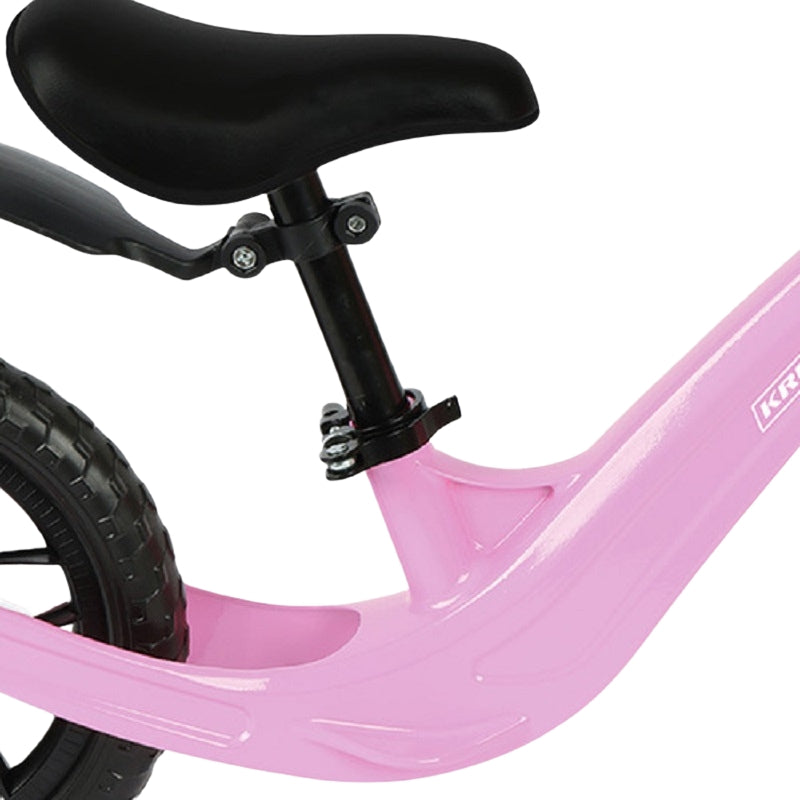 Pink Balance Bike for Kids, Lightweight and Durable