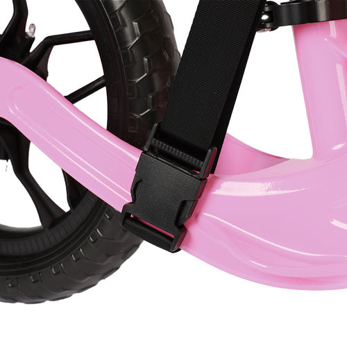 Pink Balance Bike for Kids, Lightweight and Durable