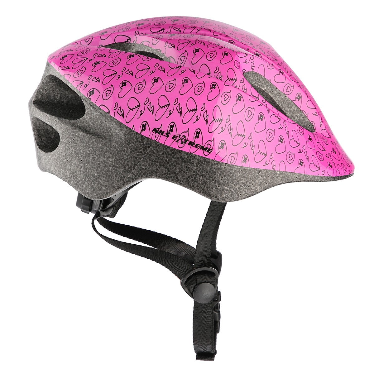 Pink Bike Helmet, Size S (51-58 cm)