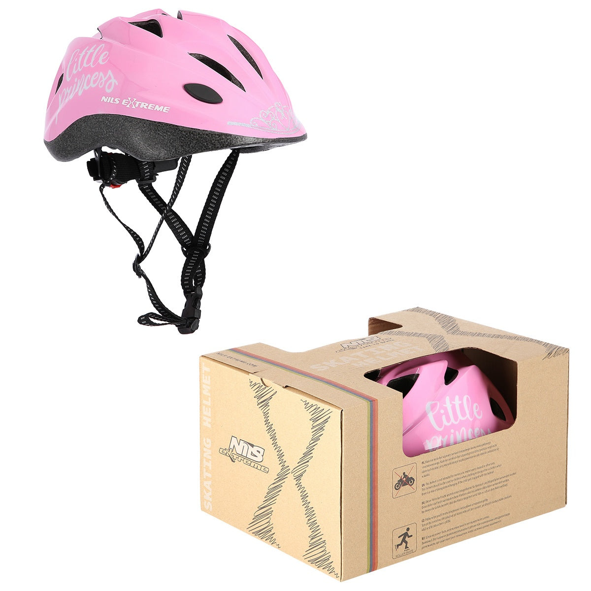 Pink Helmet, Size S (47-55 cm)
