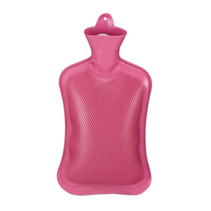 Pink Hot Water Bottle 2L