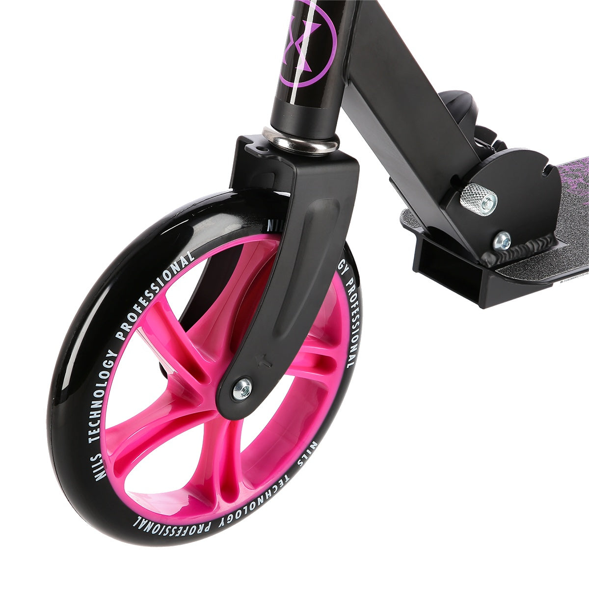 Pink Kick Scooter, Adjustable Height, Lightweight
