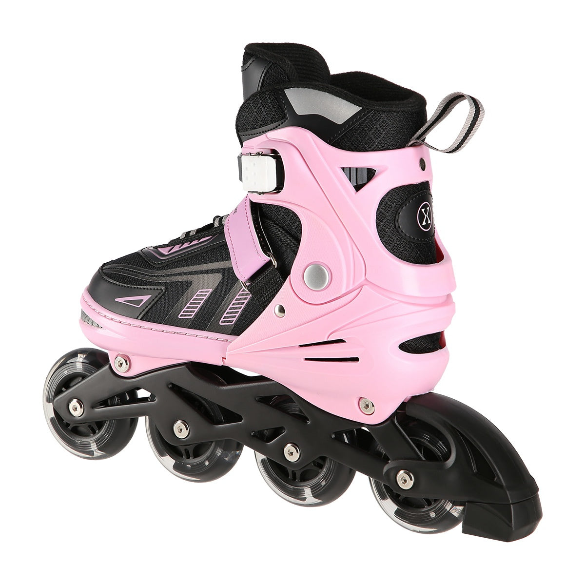 Pink LED In-Line Skates, Size M (35-38)