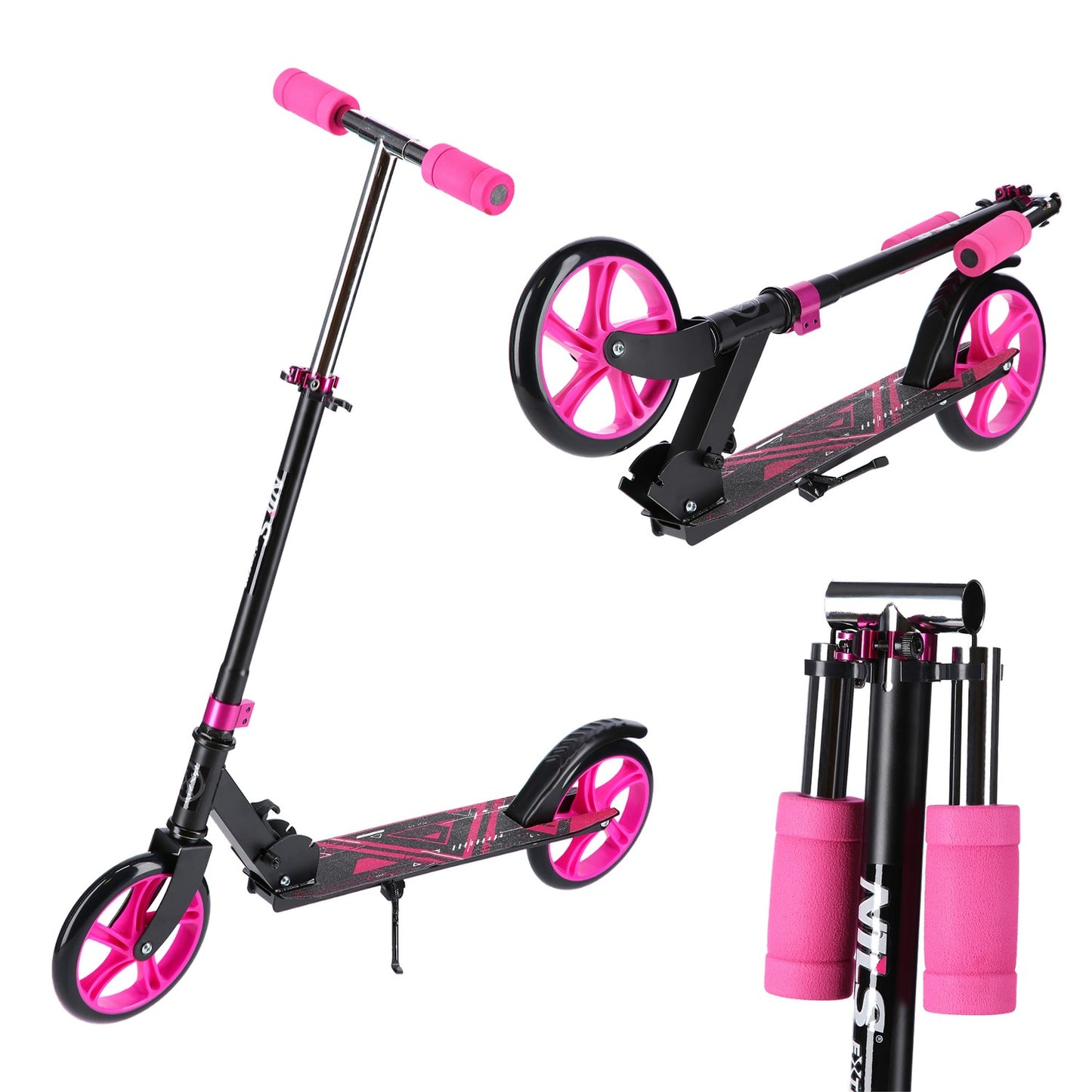 Pink Scooter – Adjustable Height, Lightweight Design