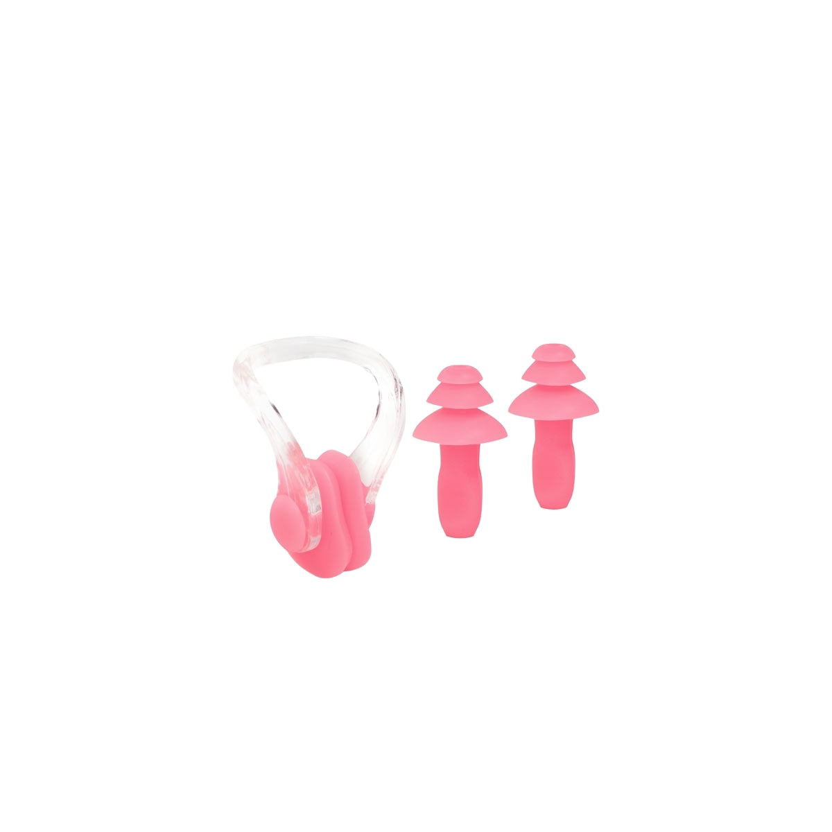 Pink Silicone Swimming Set – Ear and Nose Plugs