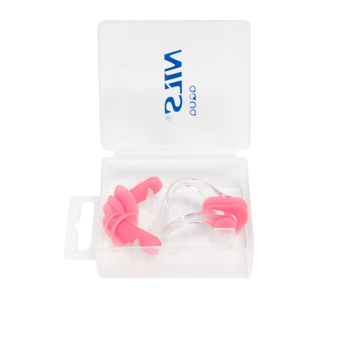 Pink Silicone Swimming Set – Ear and Nose Plugs