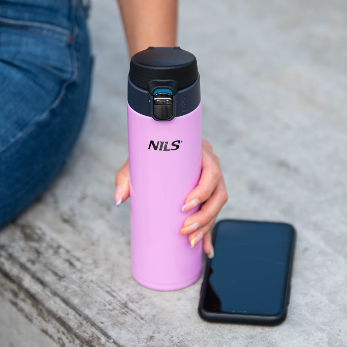Pink Thermal Cup, 28 oz, Insulated Stainless Steel