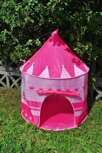 Pink children's tent
