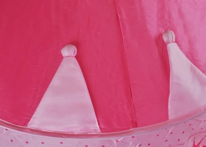 Pink children's tent
