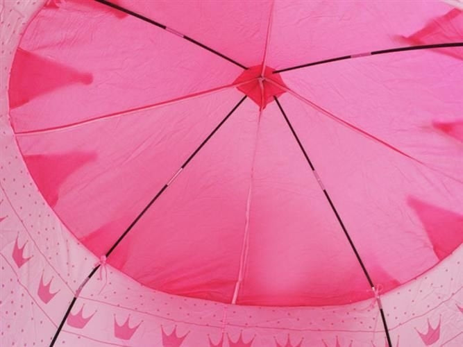 Pink children's tent