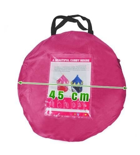 Pink children's tent