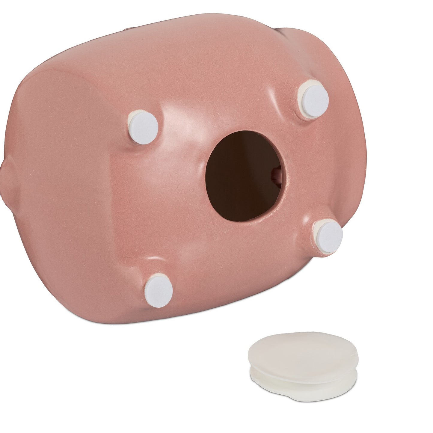Pink piggy bank
