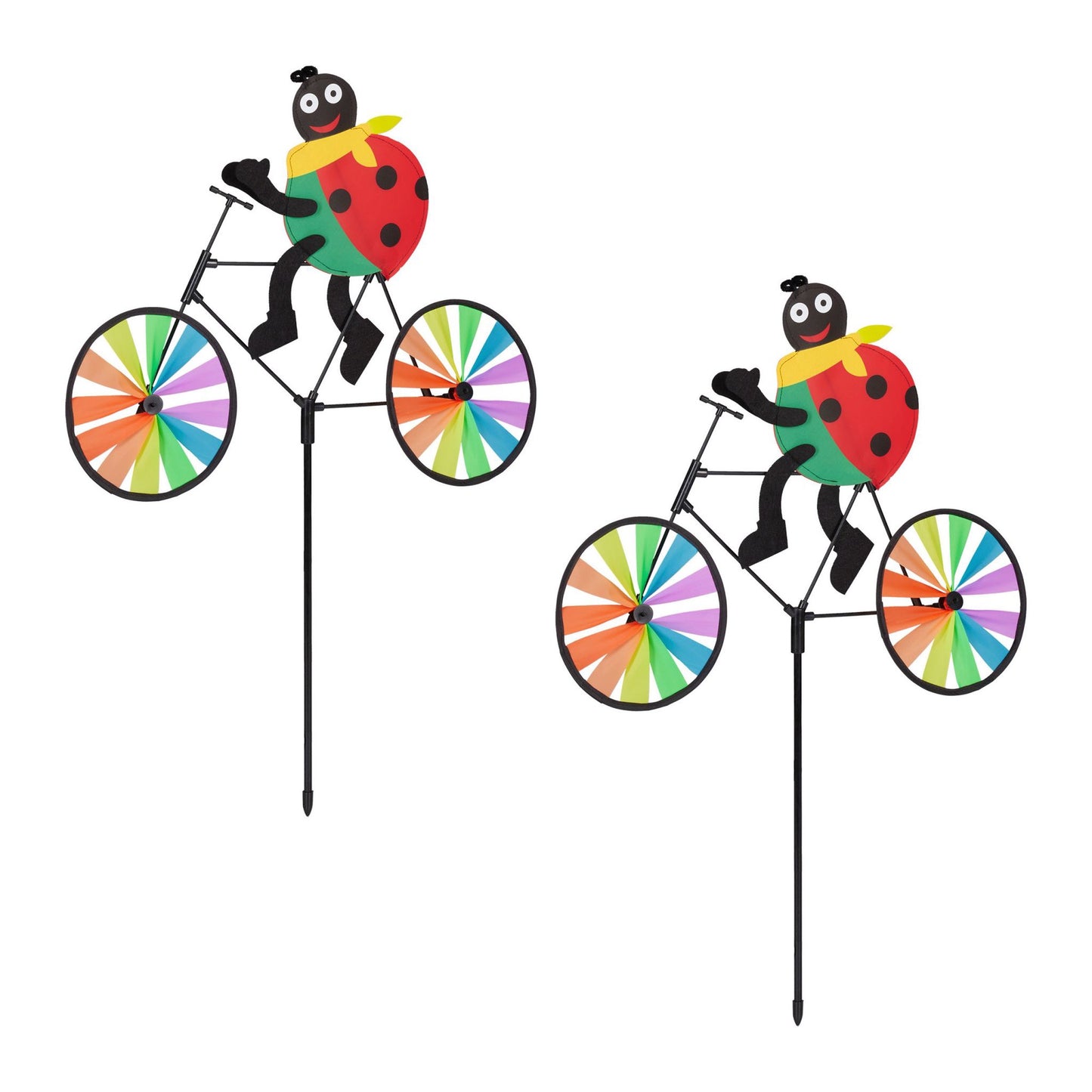Pinwheel Ladybug Set of 2
