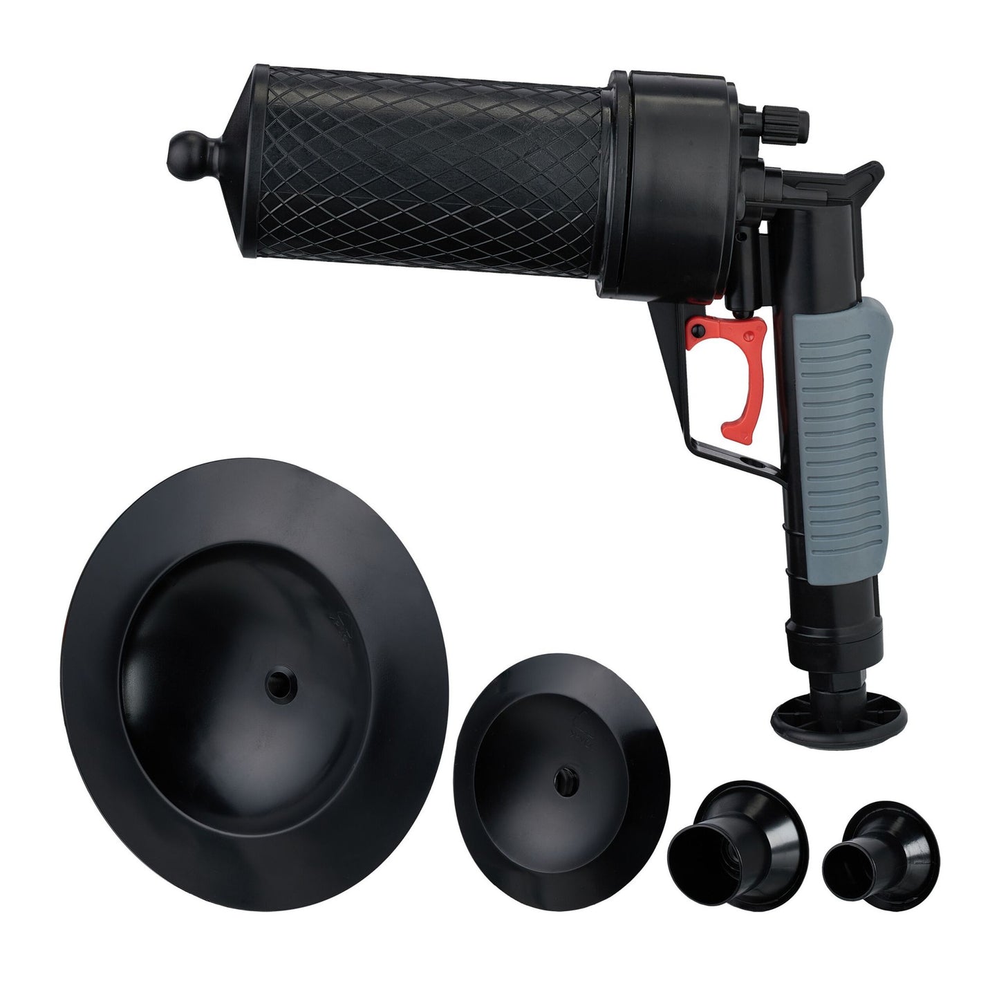Pipe cleaner for compressed air with 4 accessories