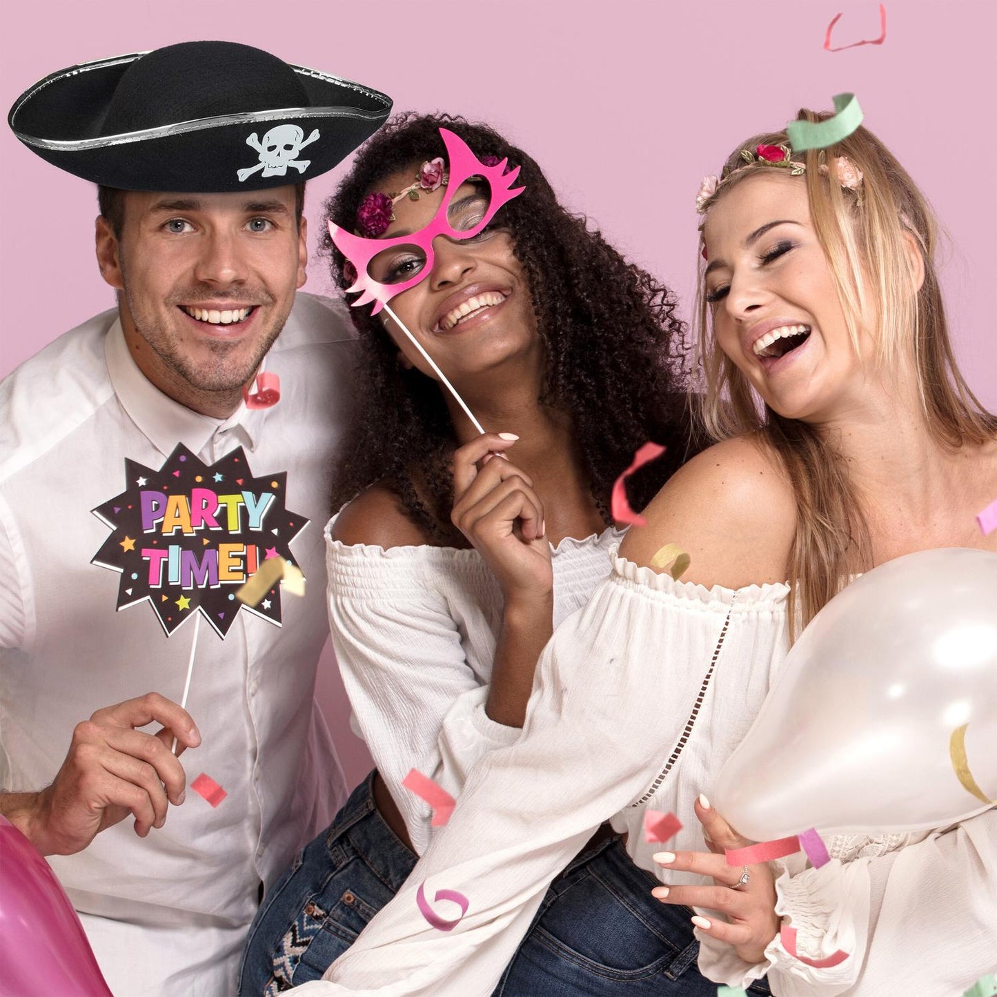 Pirate hat 4-pack