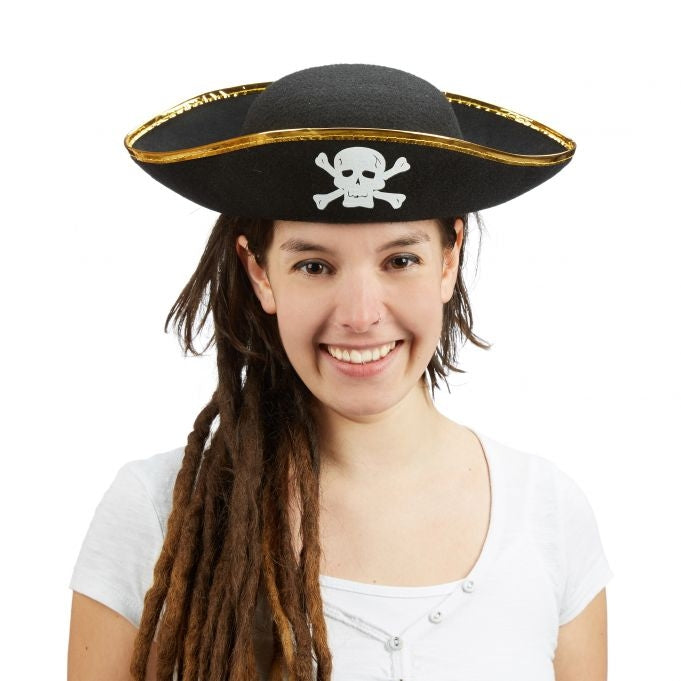 Pirate hat black