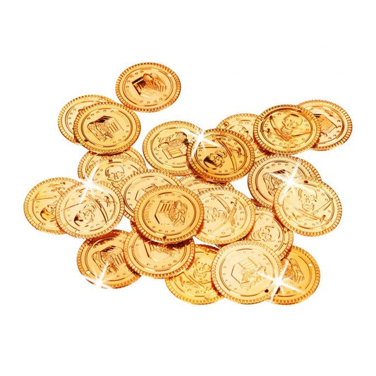 Pirates with gold coins
