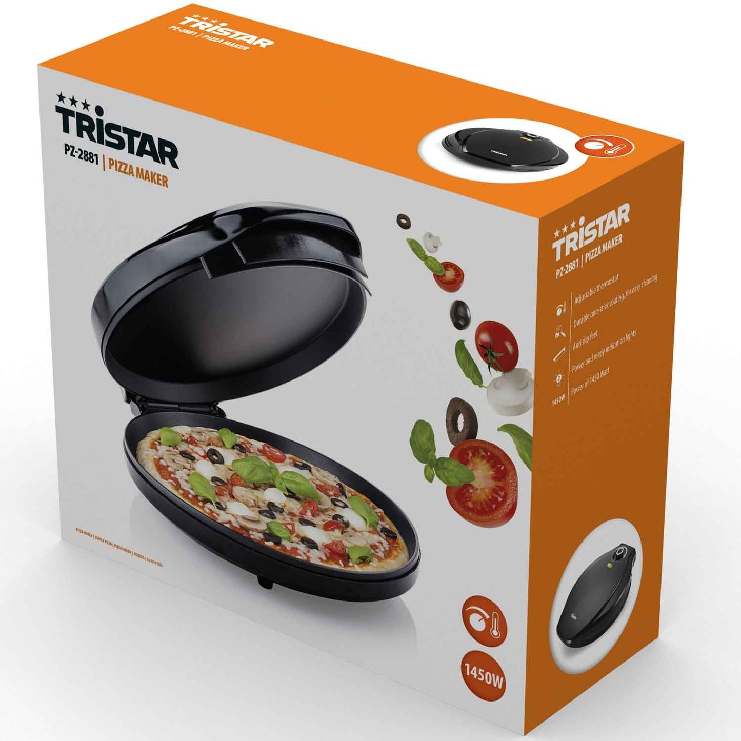 Pizza Maker Black
