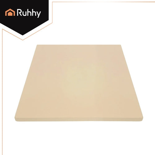 Pizza Stone 38x36 cm with Bamboo Spatula, Cordierite