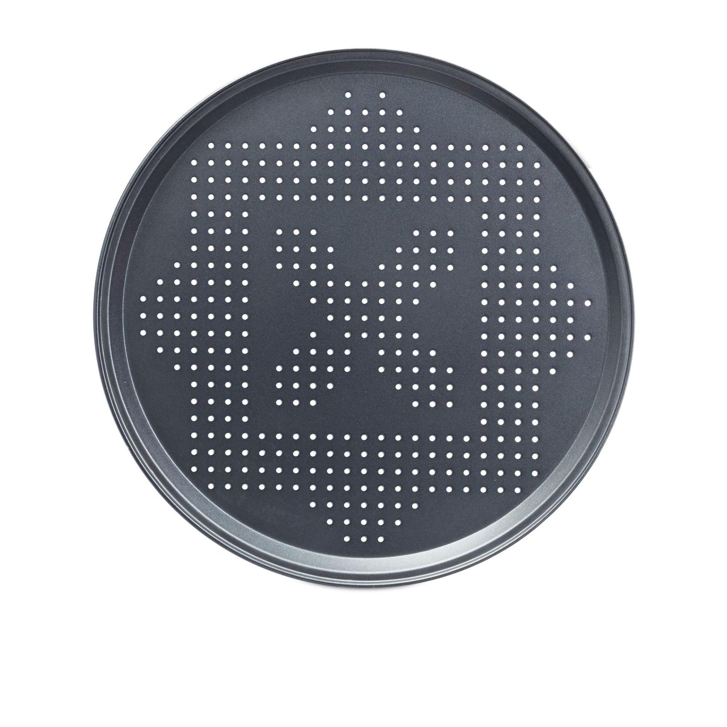 Pizza plate perforated set