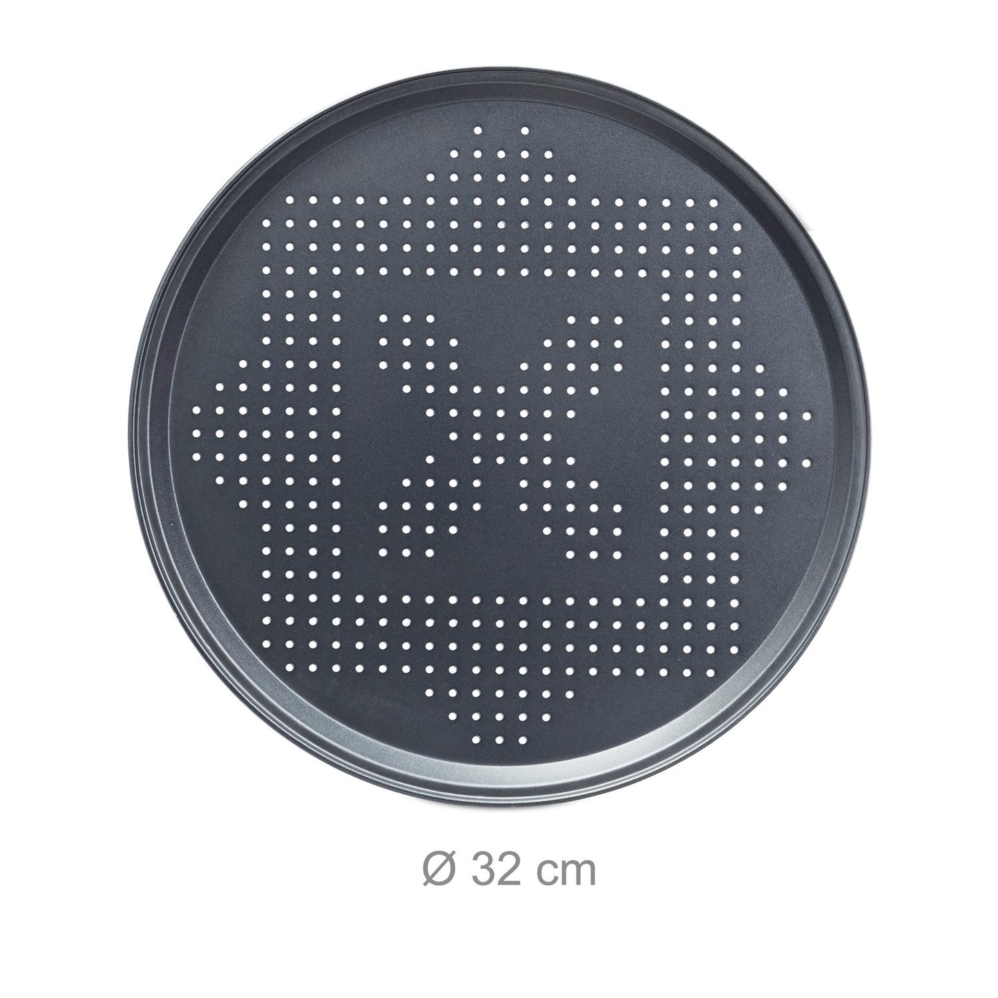 Pizza plate set of 4 with stand