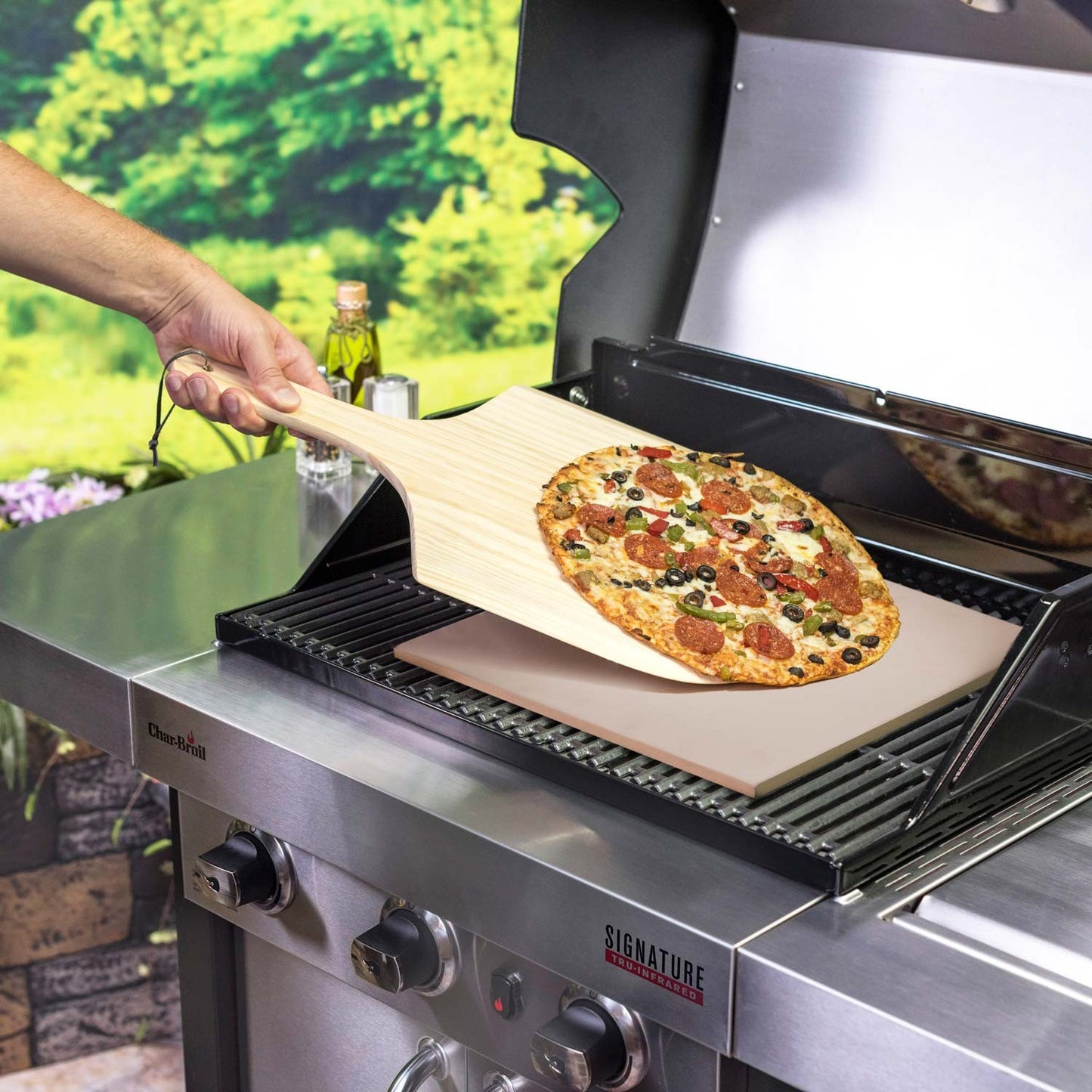 Pizza set rectangular