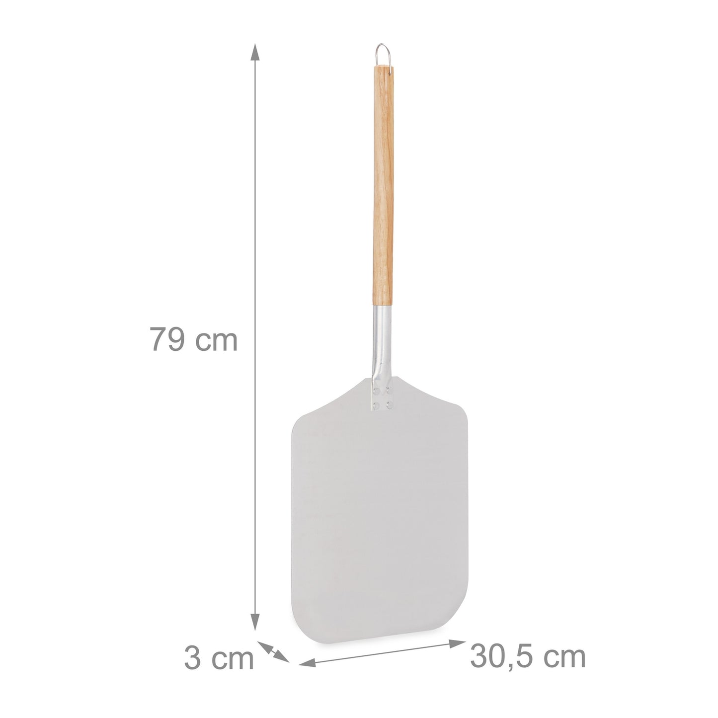 Pizza shovel aluminum