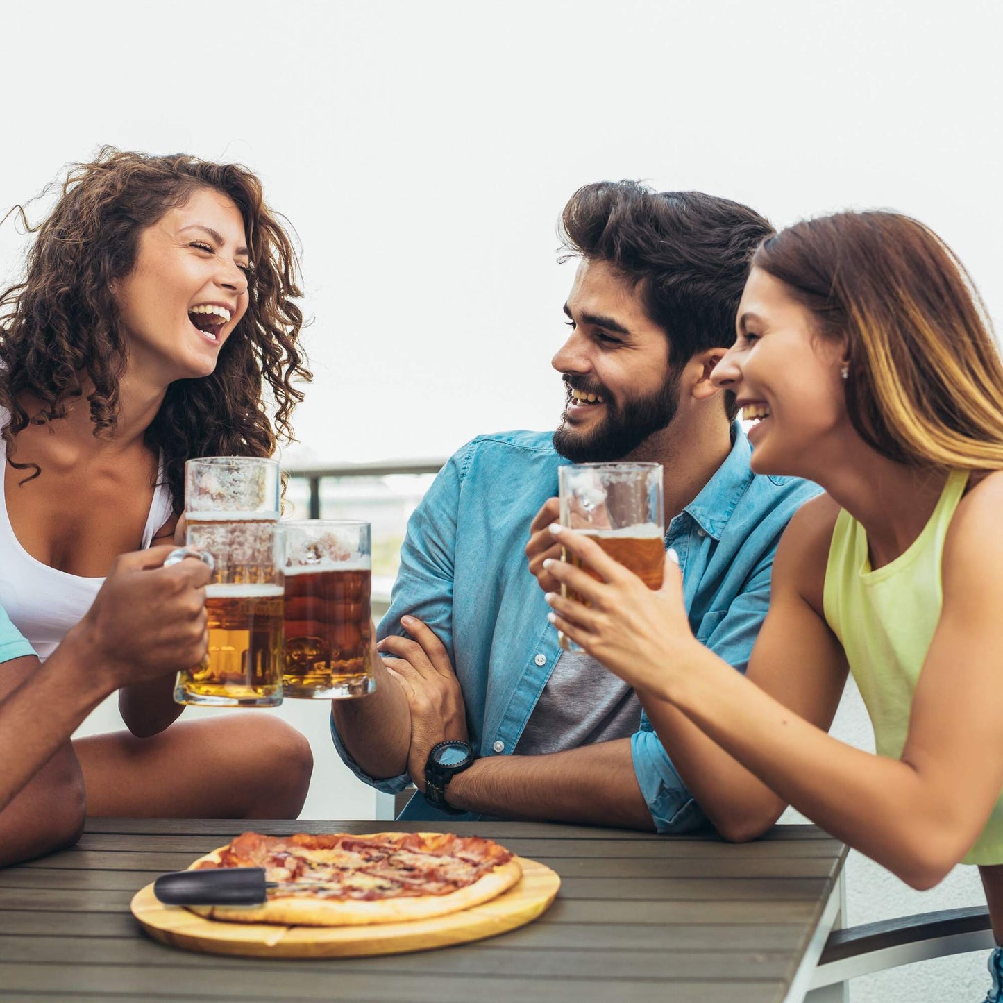 Pizza slices "Premium" round