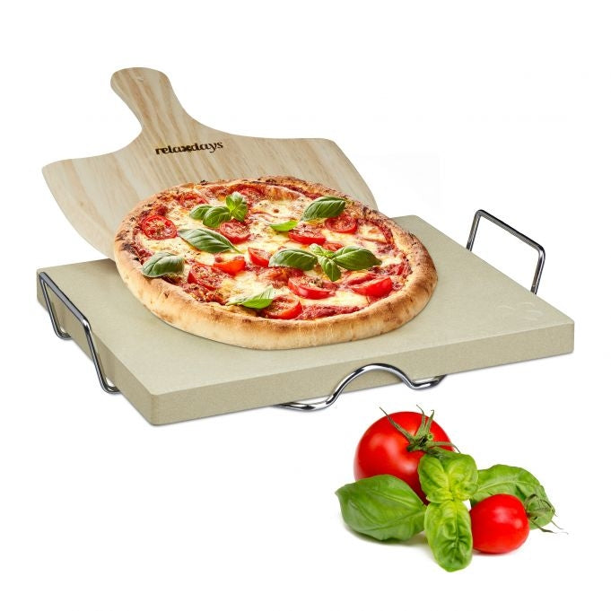 Pizza stone 3 cm in set