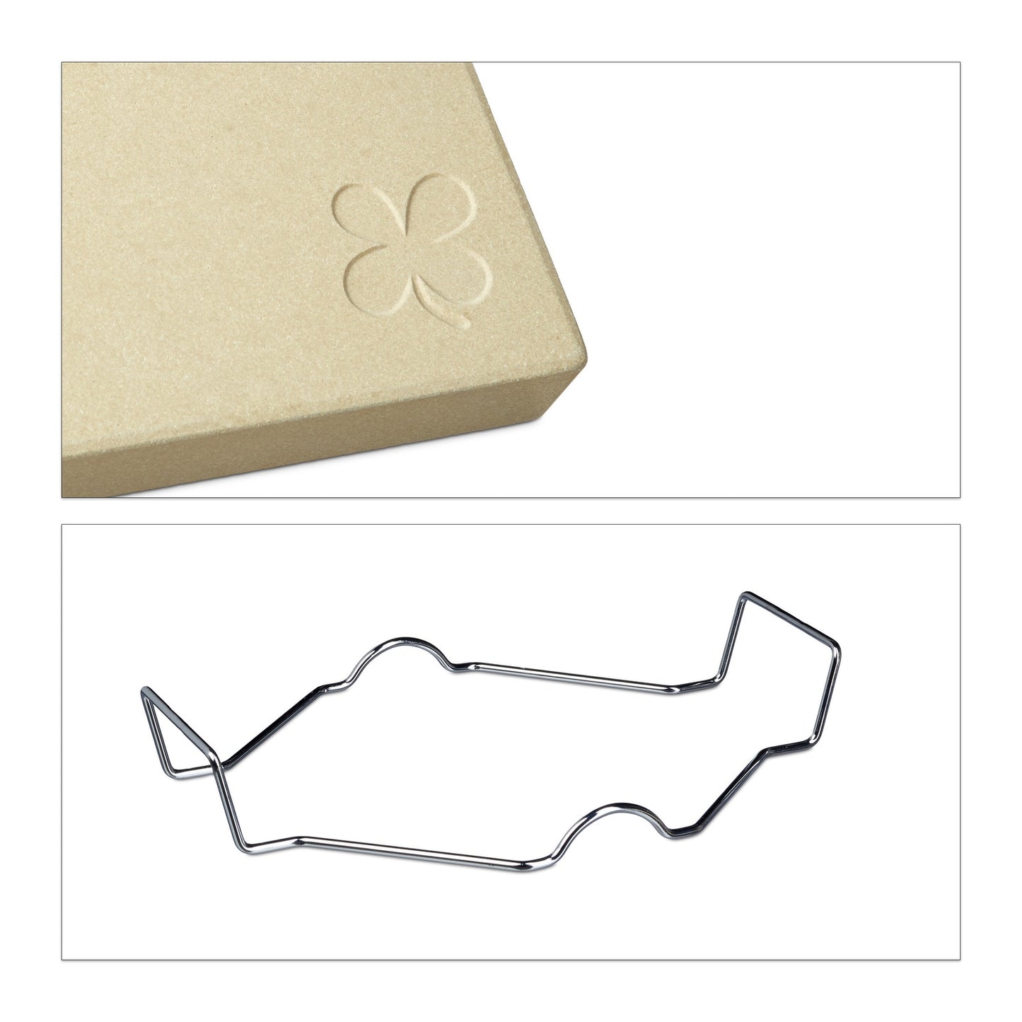 Pizza stone 3 cm in set