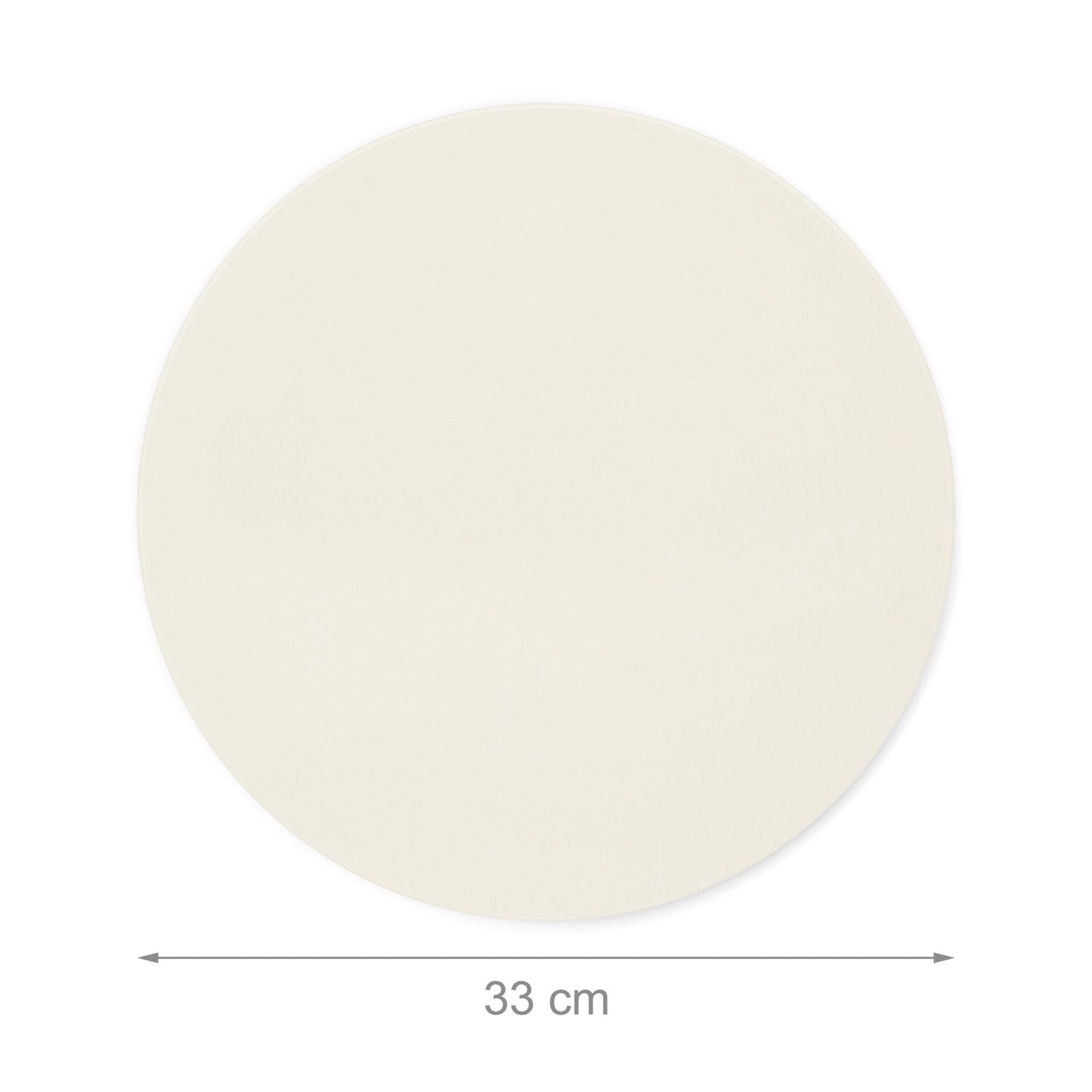 Pizza stone round in cordierite