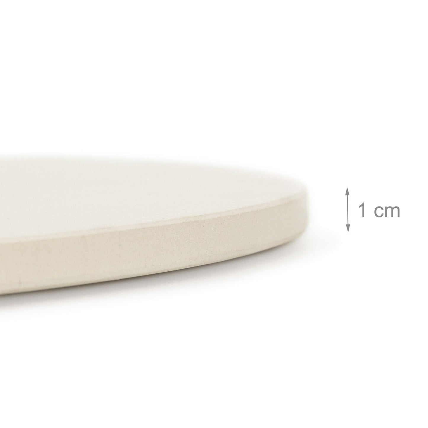 Pizza stone round in cordierite