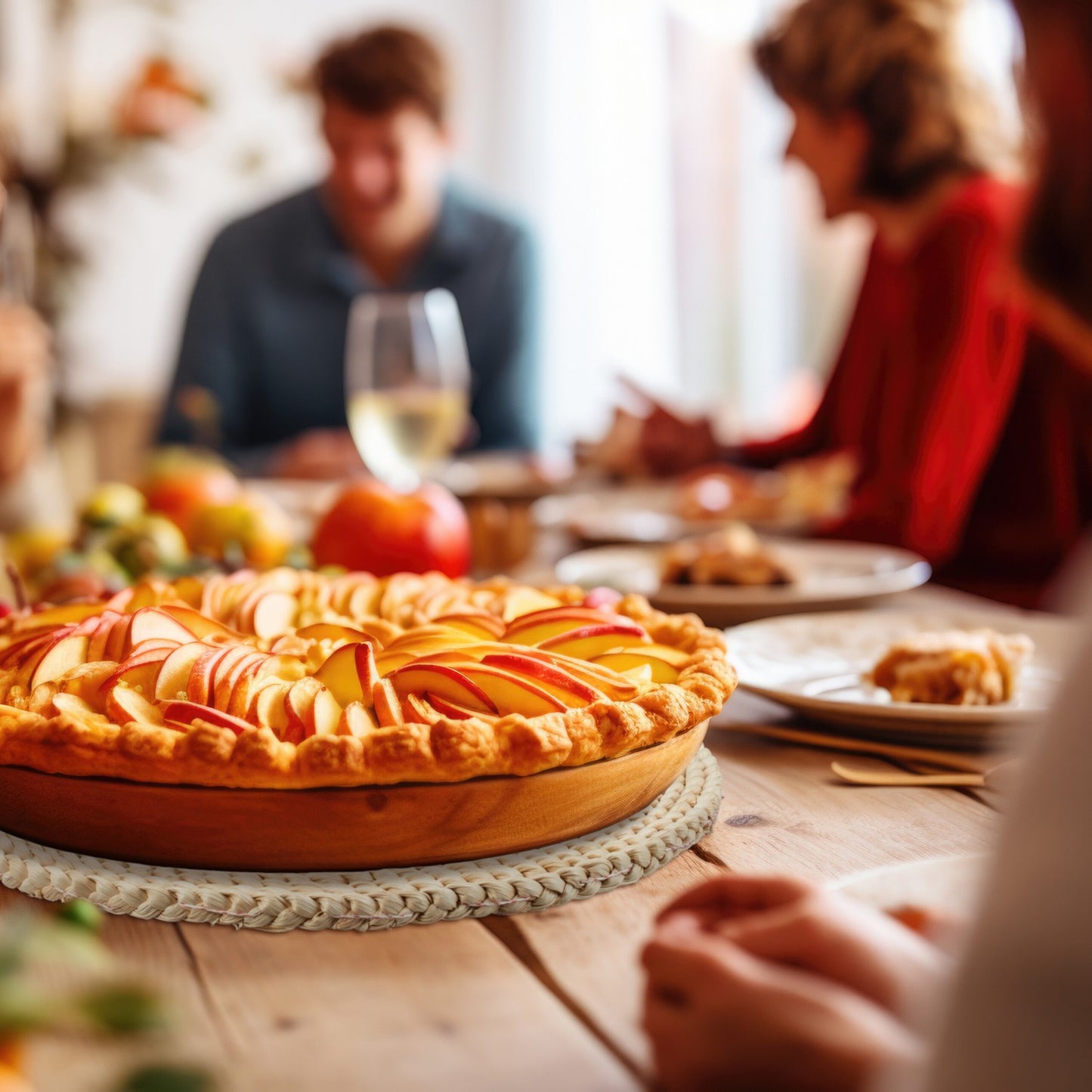 Placemat 6-piece corn straw