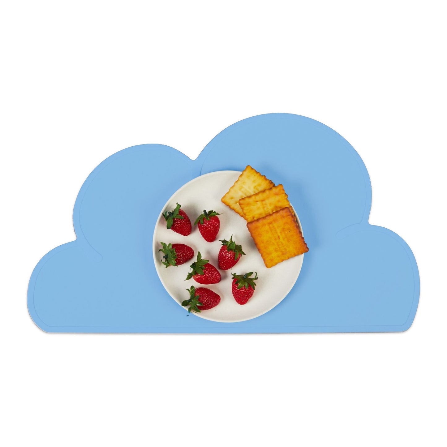 Placemats for children in the form of clouds