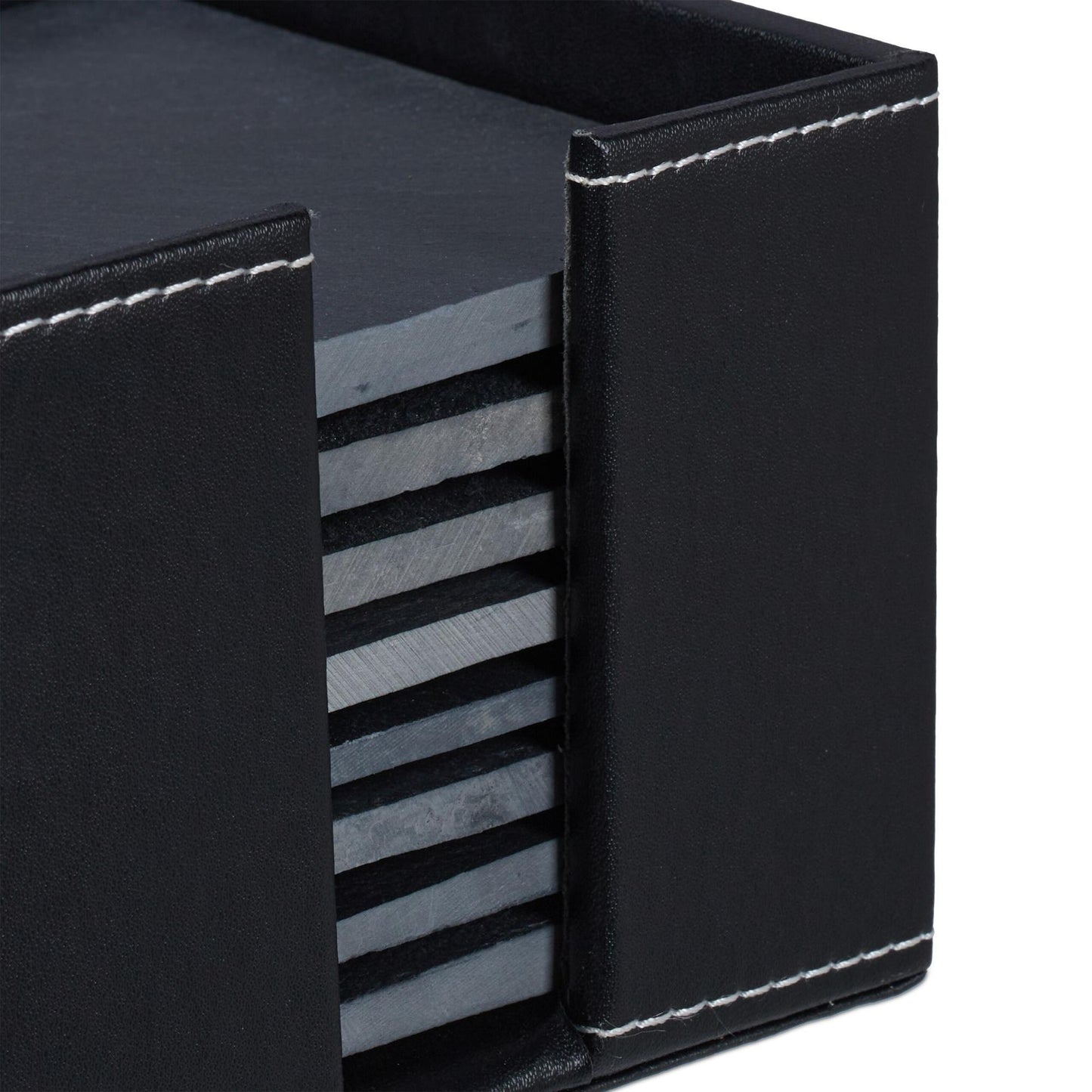 Placemats made of slate, 8 pcs., with box