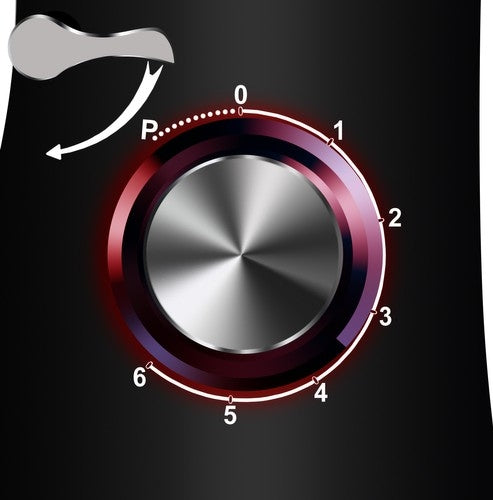 Planetary food processor with a 2200W blender