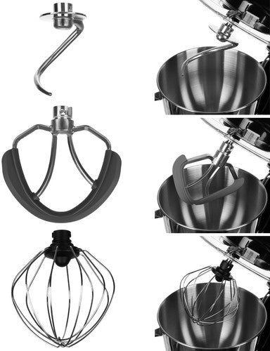 Planetary food processor with a 2200W blender