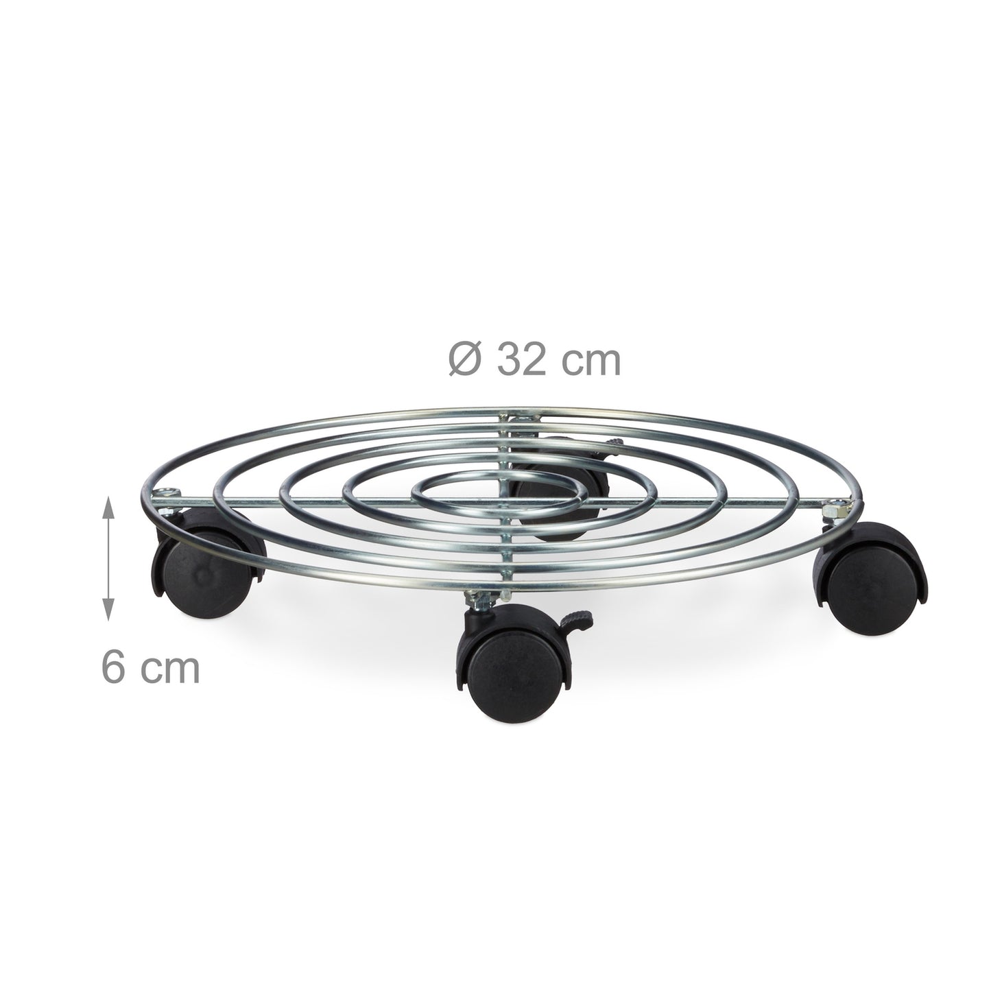Plant Roller with Brake