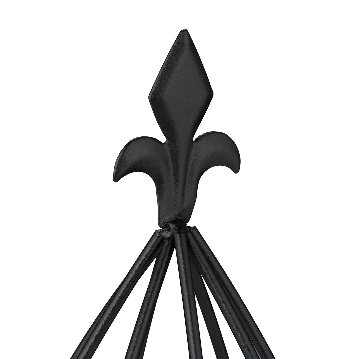 Plant Supports Set of 2 – Metal Climbing Aid, Bulb Shape
